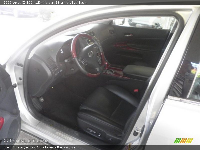 Mercury Silver Metallic / Black 2006 Lexus GS 300 AWD