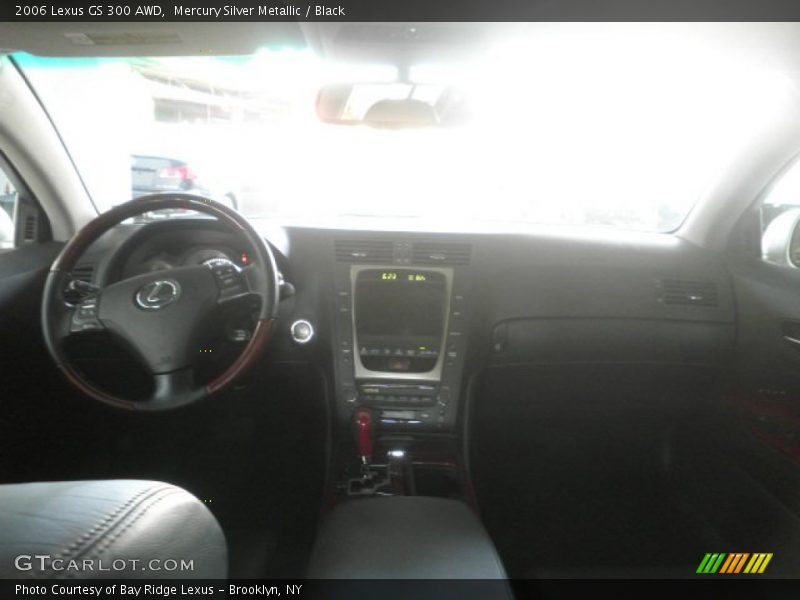 Mercury Silver Metallic / Black 2006 Lexus GS 300 AWD