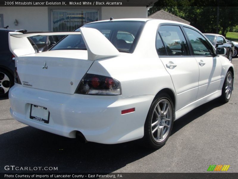  2006 Lancer Evolution IX Wicked White