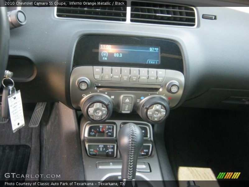 Inferno Orange Metallic / Black 2010 Chevrolet Camaro SS Coupe