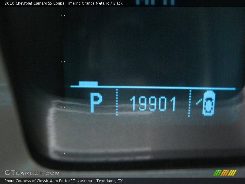 Inferno Orange Metallic / Black 2010 Chevrolet Camaro SS Coupe