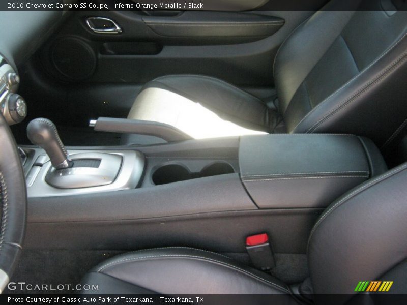 Inferno Orange Metallic / Black 2010 Chevrolet Camaro SS Coupe