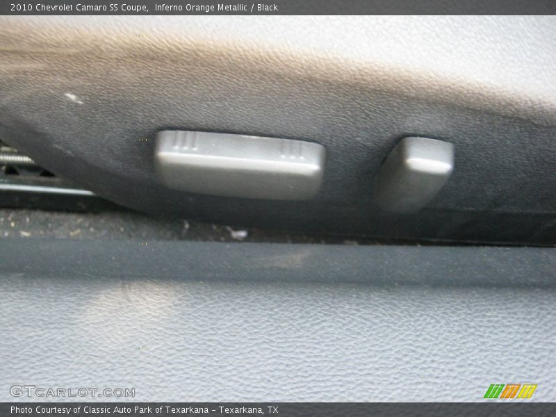 Inferno Orange Metallic / Black 2010 Chevrolet Camaro SS Coupe