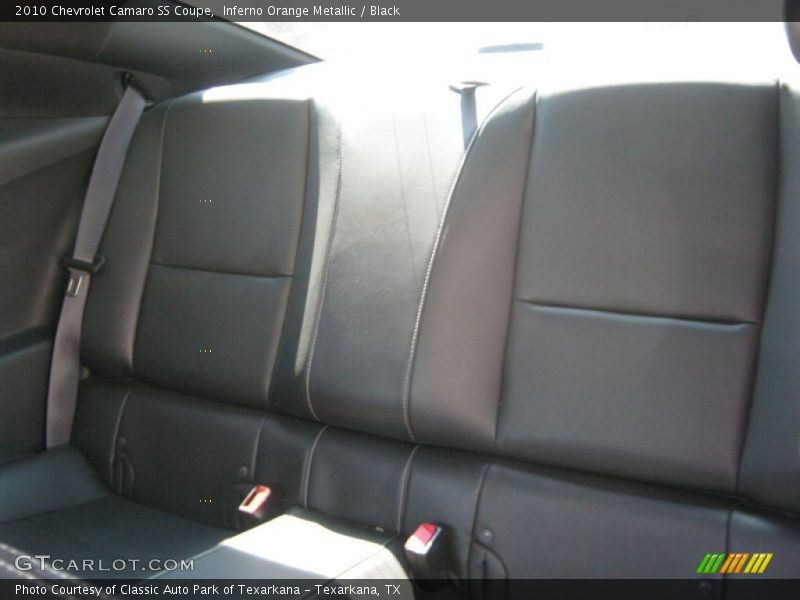 Inferno Orange Metallic / Black 2010 Chevrolet Camaro SS Coupe