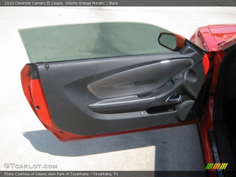 Inferno Orange Metallic / Black 2010 Chevrolet Camaro SS Coupe