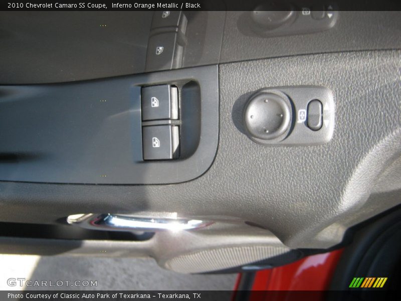 Inferno Orange Metallic / Black 2010 Chevrolet Camaro SS Coupe