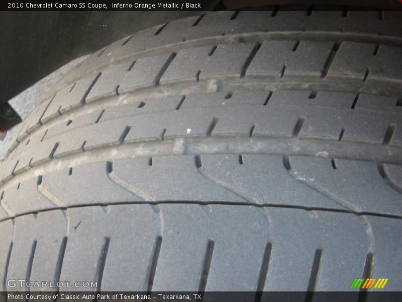 Inferno Orange Metallic / Black 2010 Chevrolet Camaro SS Coupe
