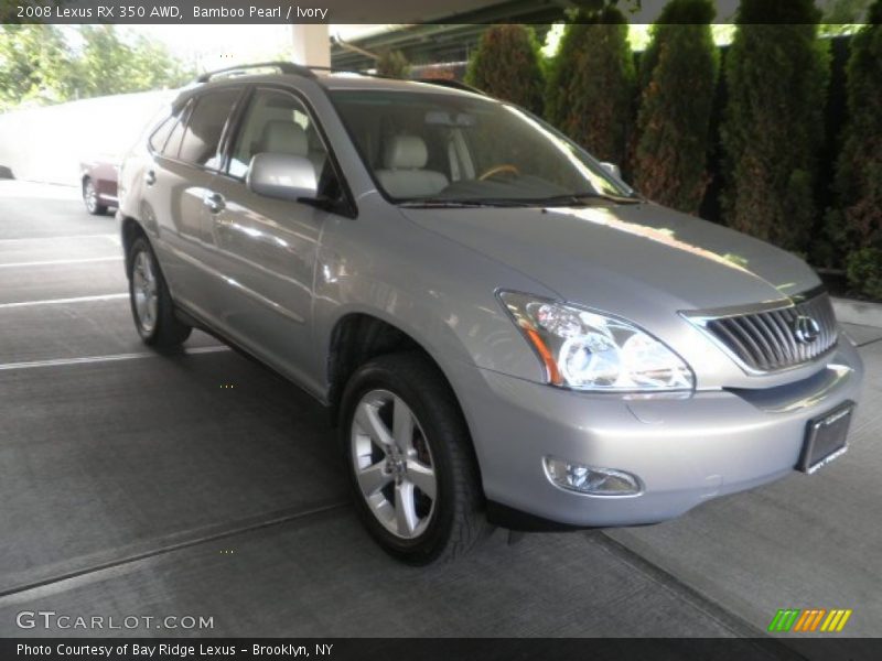 Bamboo Pearl / Ivory 2008 Lexus RX 350 AWD