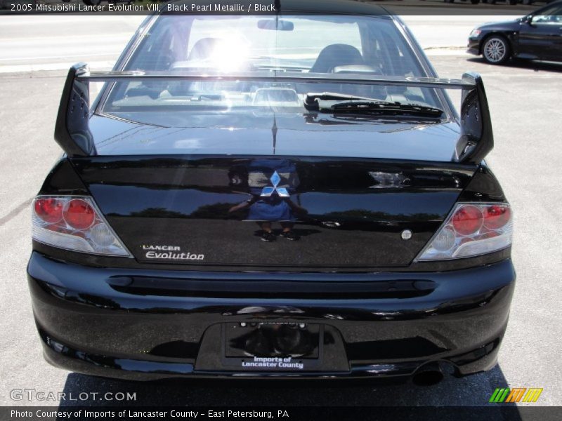  2005 Lancer Evolution VIII Black Pearl Metallic