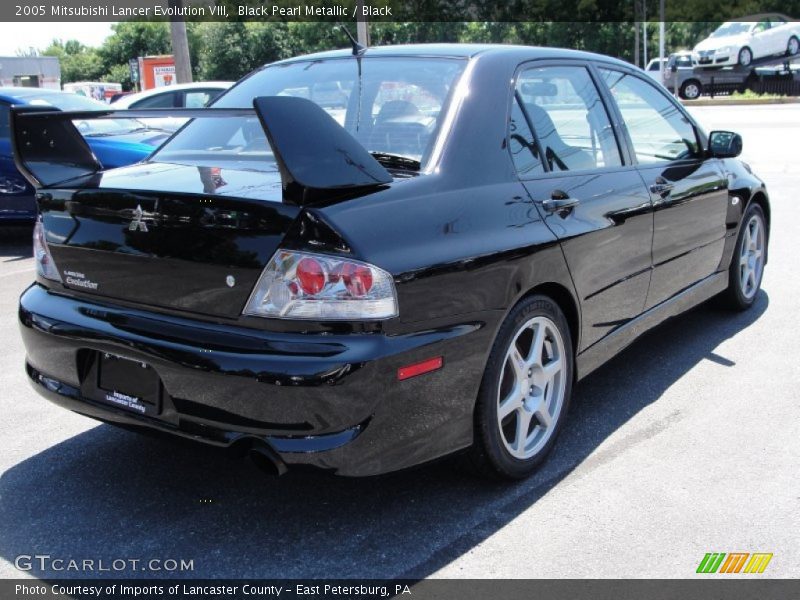  2005 Lancer Evolution VIII Black Pearl Metallic