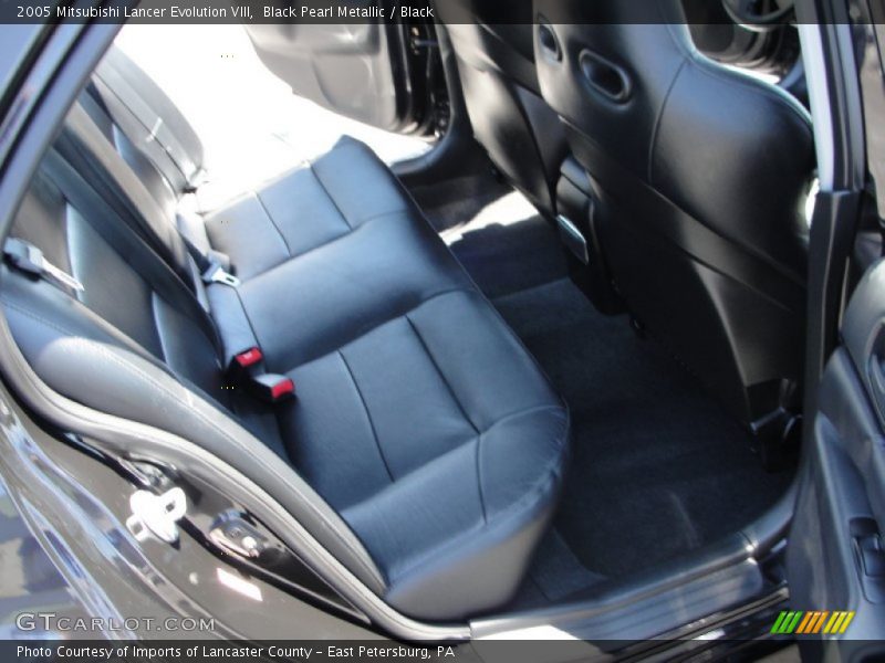  2005 Lancer Evolution VIII Black Interior