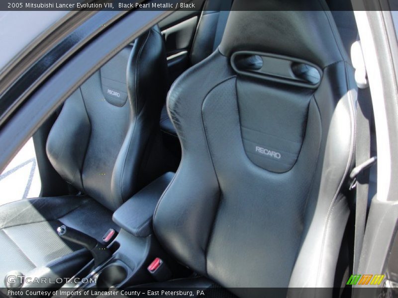  2005 Lancer Evolution VIII Black Interior