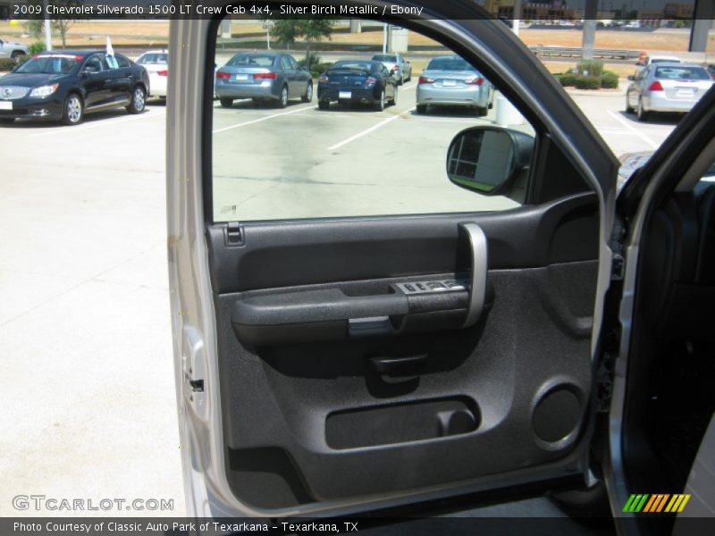 Silver Birch Metallic / Ebony 2009 Chevrolet Silverado 1500 LT Crew Cab 4x4