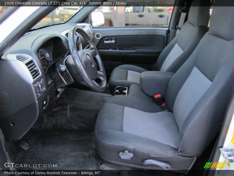 Summit White / Ebony 2008 Chevrolet Colorado LT Z71 Crew Cab 4x4