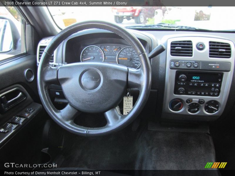 Summit White / Ebony 2008 Chevrolet Colorado LT Z71 Crew Cab 4x4