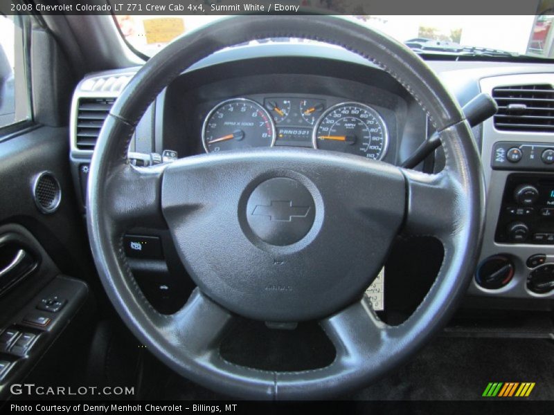 Summit White / Ebony 2008 Chevrolet Colorado LT Z71 Crew Cab 4x4