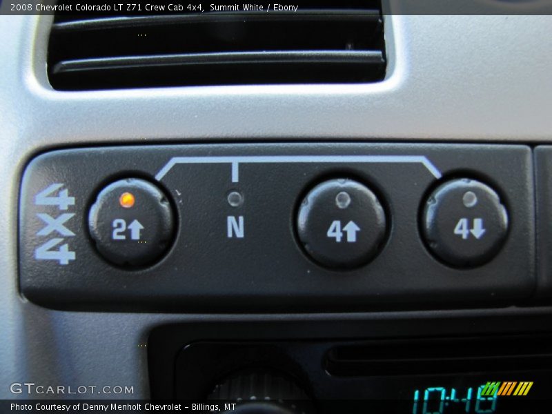 Summit White / Ebony 2008 Chevrolet Colorado LT Z71 Crew Cab 4x4
