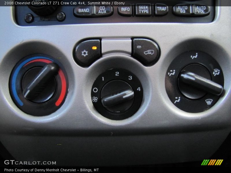 Summit White / Ebony 2008 Chevrolet Colorado LT Z71 Crew Cab 4x4