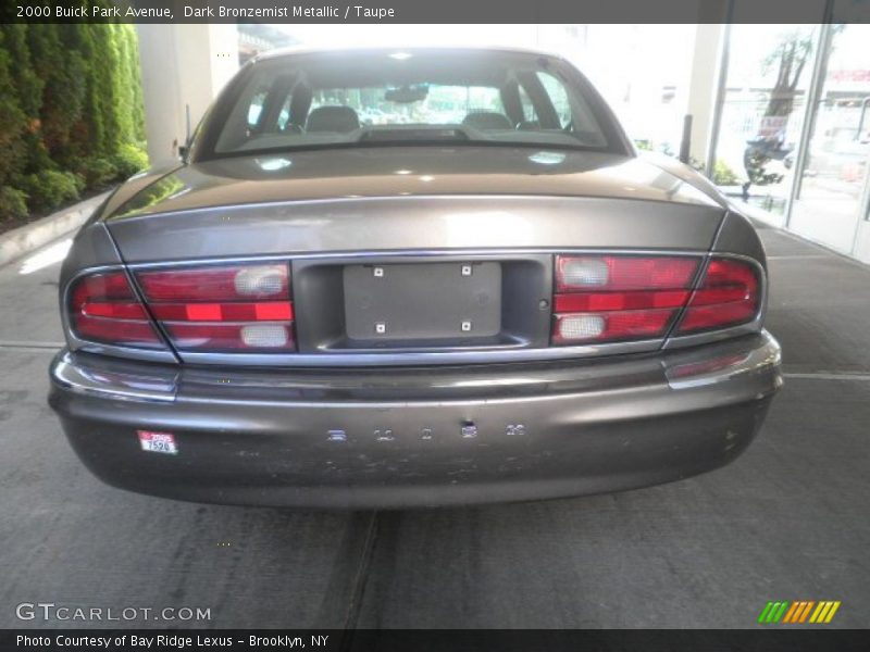 Dark Bronzemist Metallic / Taupe 2000 Buick Park Avenue