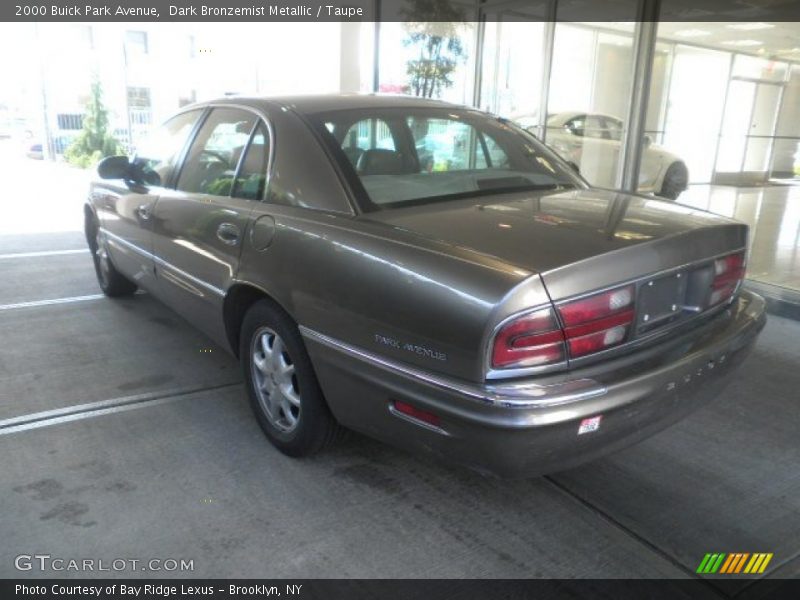 Dark Bronzemist Metallic / Taupe 2000 Buick Park Avenue