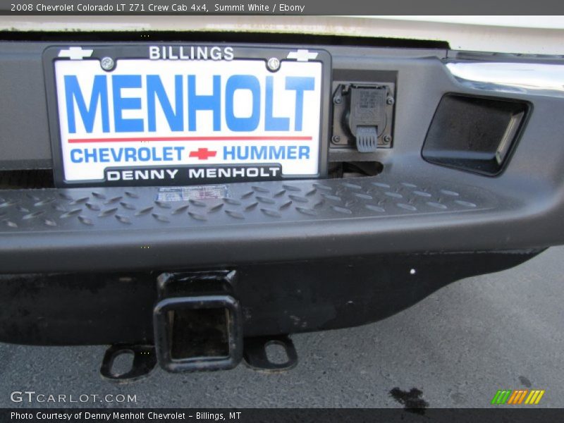 Summit White / Ebony 2008 Chevrolet Colorado LT Z71 Crew Cab 4x4
