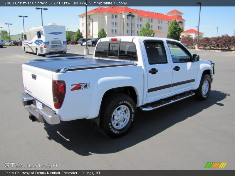 Summit White / Ebony 2008 Chevrolet Colorado LT Z71 Crew Cab 4x4