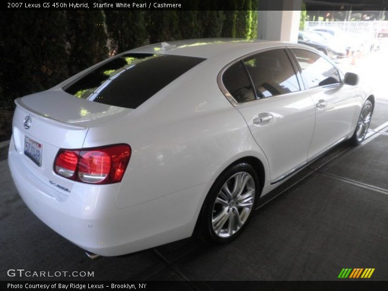 Starfire White Pearl / Cashmere 2007 Lexus GS 450h Hybrid