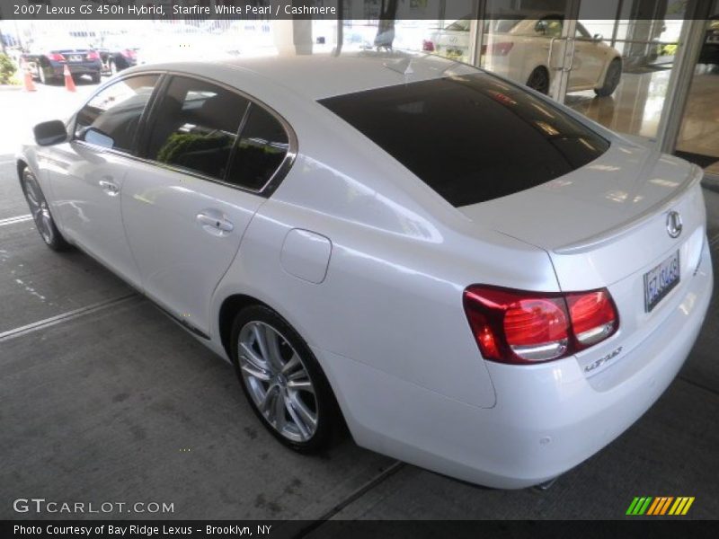 Starfire White Pearl / Cashmere 2007 Lexus GS 450h Hybrid