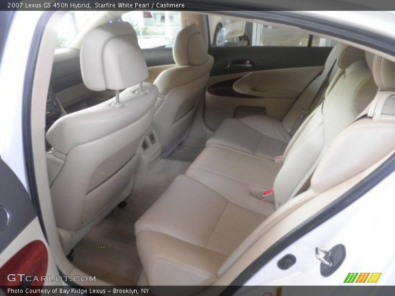 Starfire White Pearl / Cashmere 2007 Lexus GS 450h Hybrid