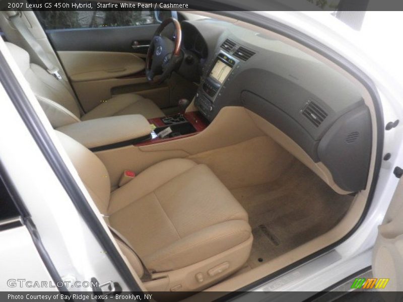 Starfire White Pearl / Cashmere 2007 Lexus GS 450h Hybrid