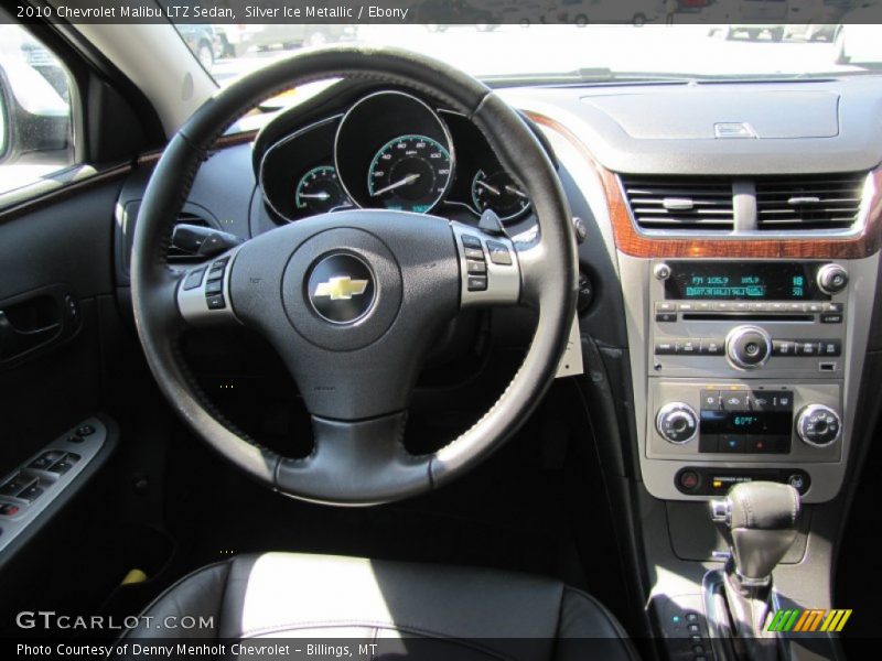 Silver Ice Metallic / Ebony 2010 Chevrolet Malibu LTZ Sedan