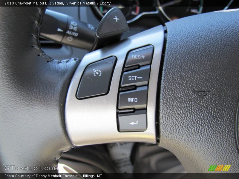 Silver Ice Metallic / Ebony 2010 Chevrolet Malibu LTZ Sedan