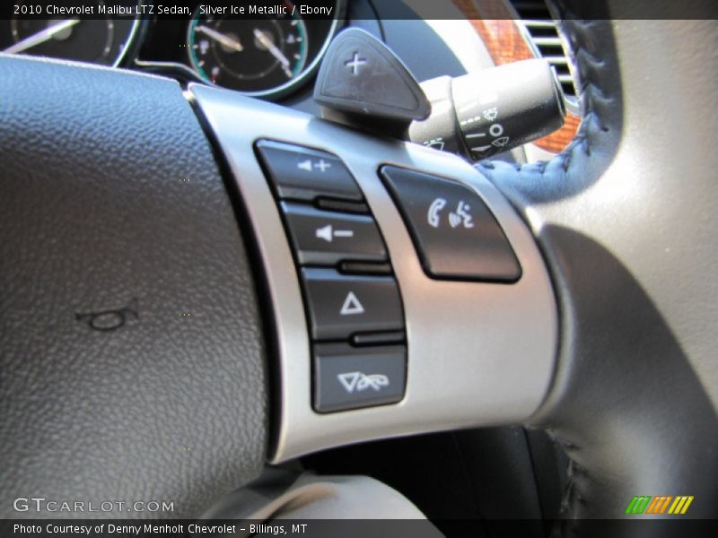 Silver Ice Metallic / Ebony 2010 Chevrolet Malibu LTZ Sedan