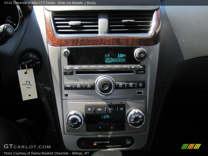 Silver Ice Metallic / Ebony 2010 Chevrolet Malibu LTZ Sedan