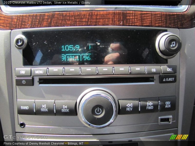 Silver Ice Metallic / Ebony 2010 Chevrolet Malibu LTZ Sedan
