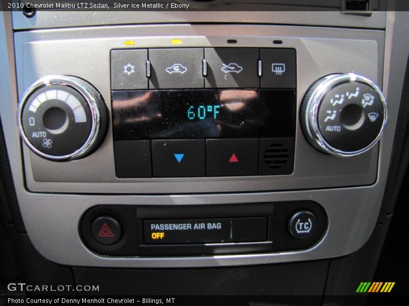 Silver Ice Metallic / Ebony 2010 Chevrolet Malibu LTZ Sedan
