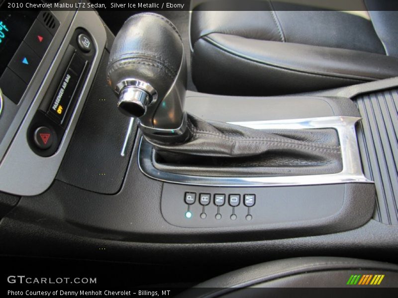 Silver Ice Metallic / Ebony 2010 Chevrolet Malibu LTZ Sedan