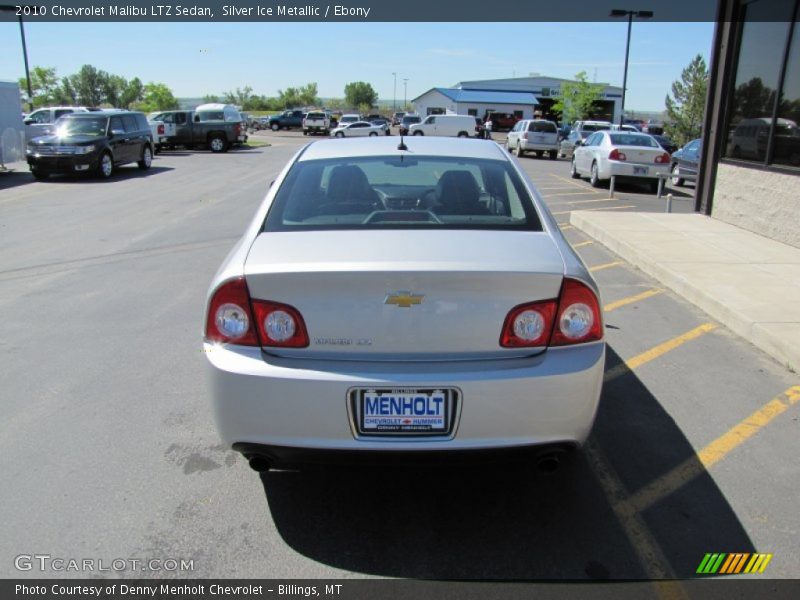 Silver Ice Metallic / Ebony 2010 Chevrolet Malibu LTZ Sedan
