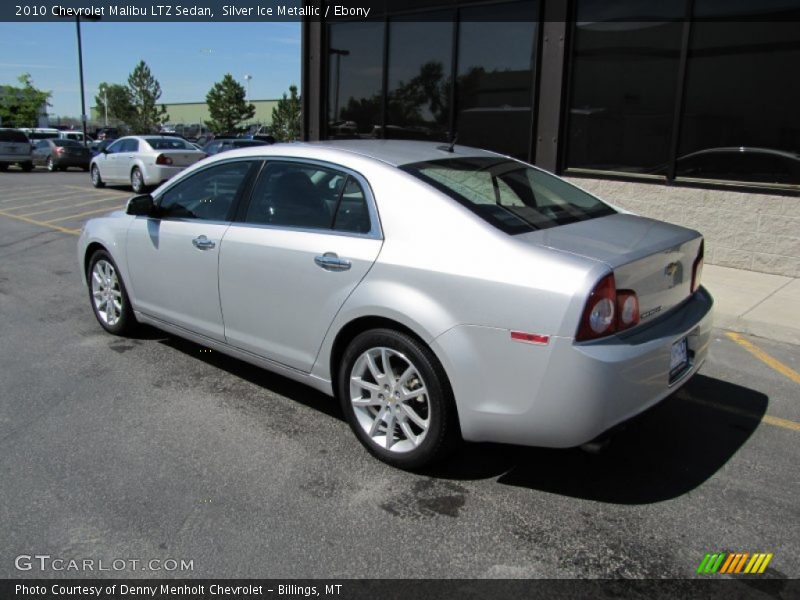Silver Ice Metallic / Ebony 2010 Chevrolet Malibu LTZ Sedan