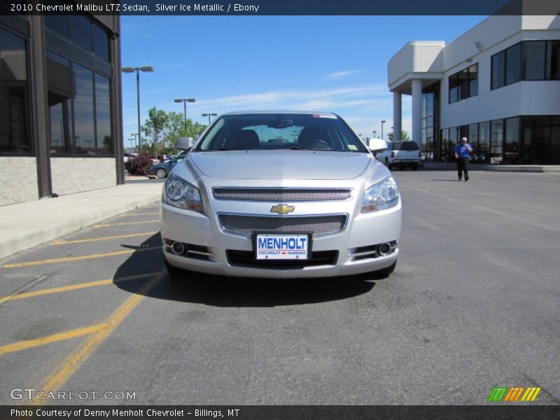 Silver Ice Metallic / Ebony 2010 Chevrolet Malibu LTZ Sedan