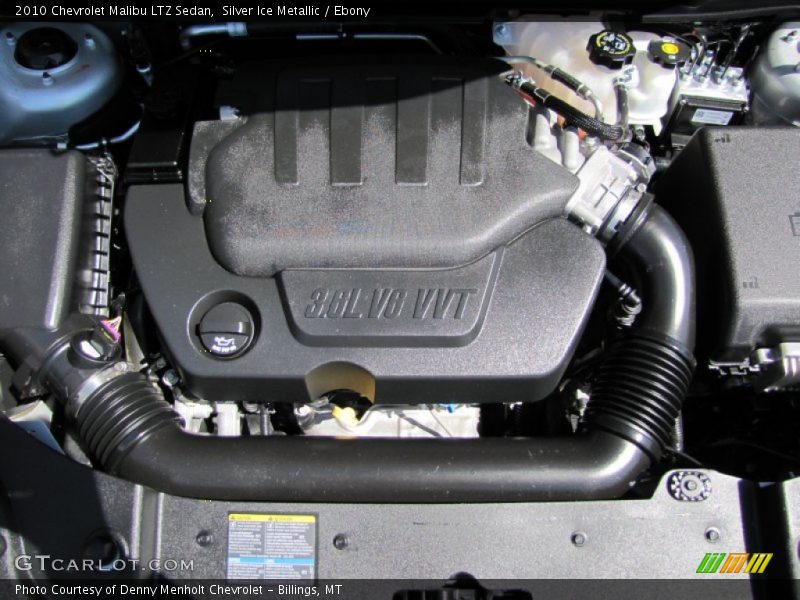 Silver Ice Metallic / Ebony 2010 Chevrolet Malibu LTZ Sedan