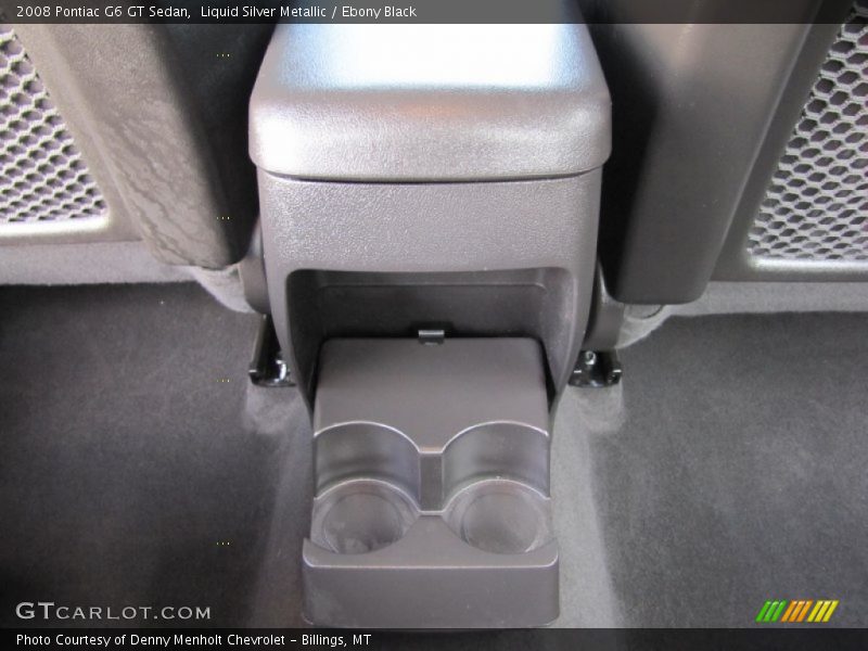 Liquid Silver Metallic / Ebony Black 2008 Pontiac G6 GT Sedan