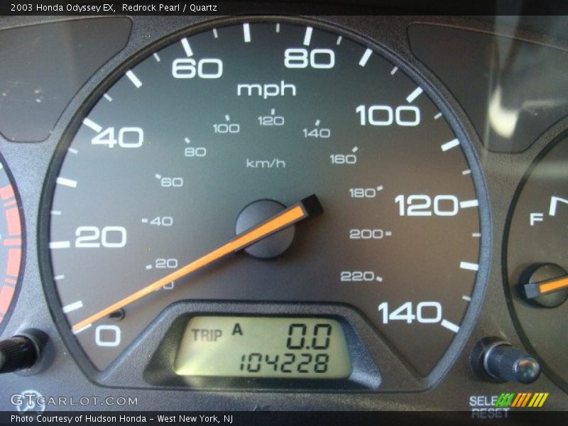 Redrock Pearl / Quartz 2003 Honda Odyssey EX