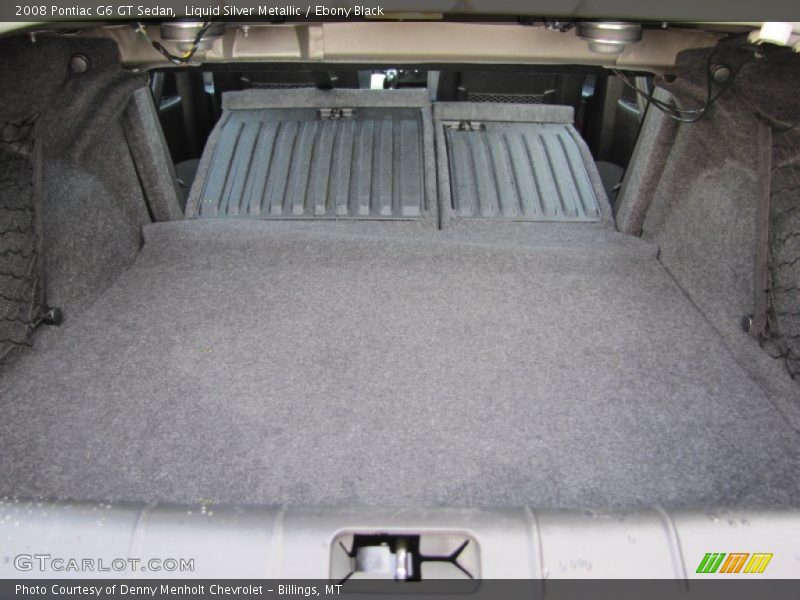 Liquid Silver Metallic / Ebony Black 2008 Pontiac G6 GT Sedan