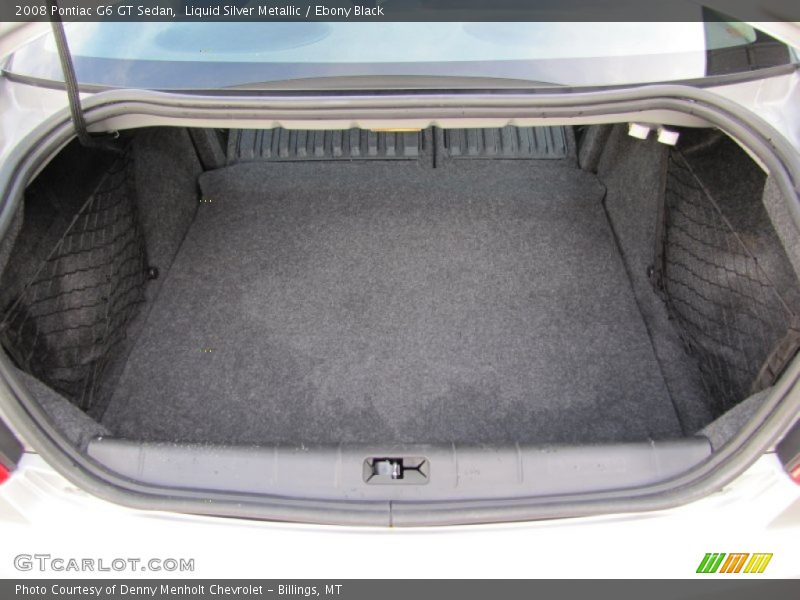 Liquid Silver Metallic / Ebony Black 2008 Pontiac G6 GT Sedan