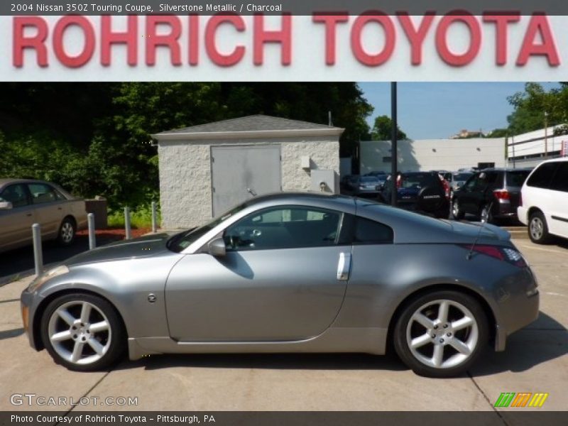 Silverstone Metallic / Charcoal 2004 Nissan 350Z Touring Coupe
