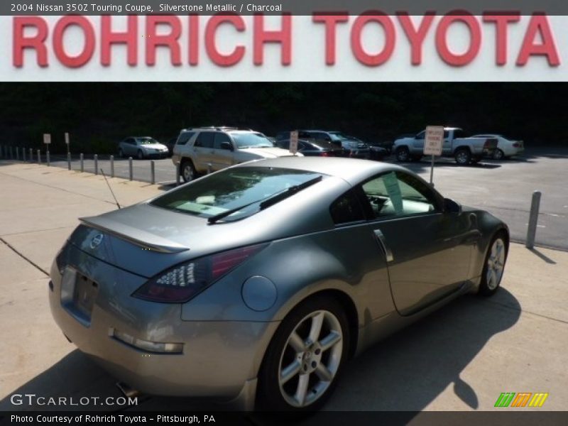 Silverstone Metallic / Charcoal 2004 Nissan 350Z Touring Coupe