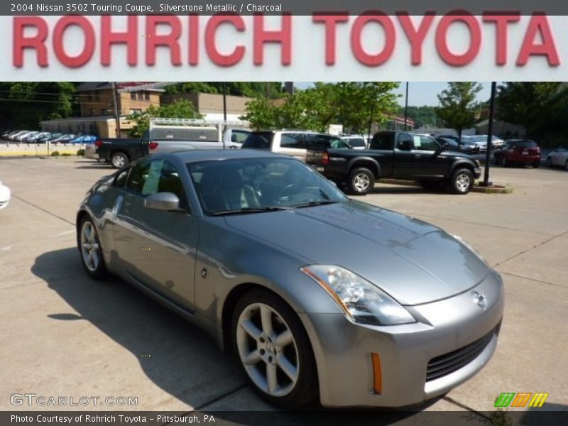 Silverstone Metallic / Charcoal 2004 Nissan 350Z Touring Coupe
