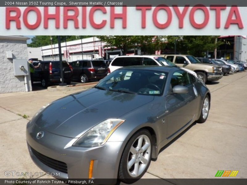 Silverstone Metallic / Charcoal 2004 Nissan 350Z Touring Coupe