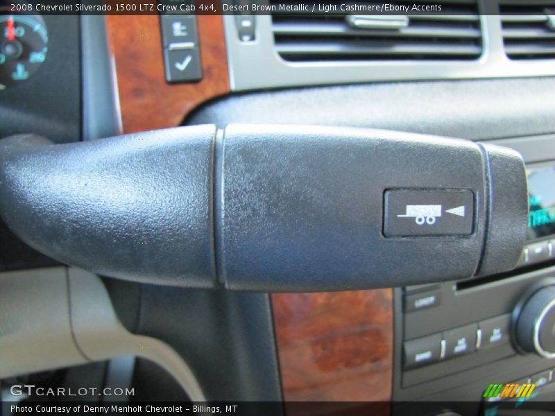 Desert Brown Metallic / Light Cashmere/Ebony Accents 2008 Chevrolet Silverado 1500 LTZ Crew Cab 4x4